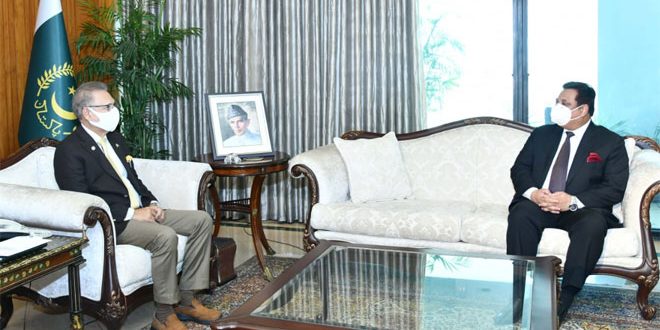 الرئيس الباكستاني يؤكد حرص بلاده على تعزيز العلاقات مع سورية