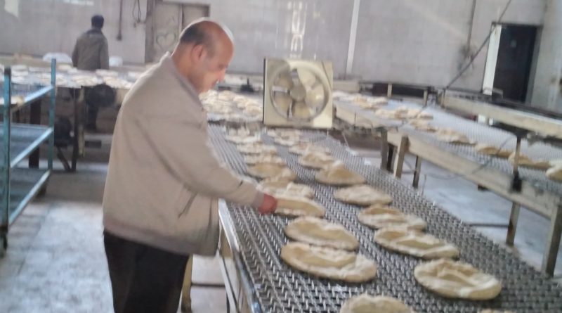 18 طنا إنتاج مخبز الحسكة الأول