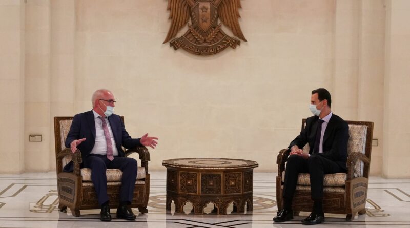 الرئيس الأسد يستقبل وفداً من أبخازيا