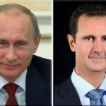 الرئيس الأسد يهنئ الرئيس بوتين بتنصيبه رئيساً لروسيا الاتحادية