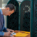 الأمين العام للحزب الرئيس الأسد يُدلي بصوته في انتخابات أعضاء مجلس الشعب في أحد المراكز الانتخابية بدمشق